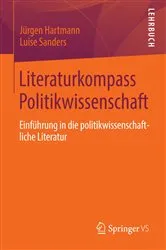 Book cover of Literaturkompass Politikwissenschaft by Jürgen Hartmann