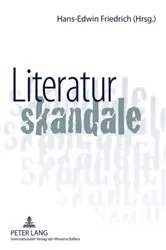 Book cover of Literaturskandale by Hans-Edwin Friedrich