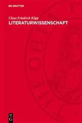 Book cover of Literaturwissenschaft by Claus Friedrich Köpp