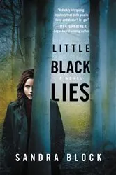 Book cover of Little Black Lies by Sandra Block