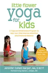 Book cover of Little Flower Yoga for Kids by Jennifer Cohen Harper