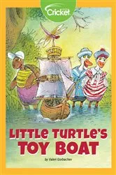 Book cover of Little Turtle's Toy Boat by Valeri Gorbachev