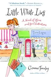 Book cover of Little White Lies by Jessica Burkhart