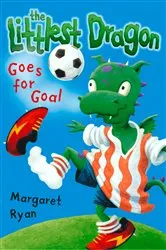 Book cover of Littlest Dragon Goes for Goal by Margaret Ryan