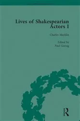 Book cover of Lives of Shakespearian Actors, Part I, Volume 2 by Gail Marshall