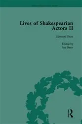 Book cover of Lives of Shakespearian Actors, Part II, Volume 1 by Gail Marshall