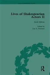 Book cover of Lives of Shakespearian Actors, Part II, Volume 2 by Gail Marshall