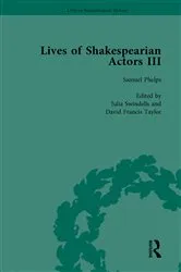 Book cover of Lives of Shakespearian Actors, Part III, Volume 2 by Unknown