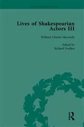 Book cover of Lives of Shakespearian Actors, Part III, Volume 3 by Gail Marshall