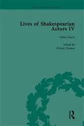 Book cover of Lives of Shakespearian Actors, Part IV, Volume 1 by Gail Marshall