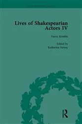 Book cover of Lives of Shakespearian Actors, Part IV, Volume 3 by Gail Marshall