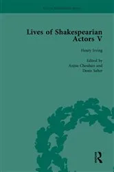 Book cover of Lives of Shakespearian Actors, Part V, Volume 2 by Tetsuo Kishi