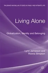 Book cover of Living Alone by Lynn Jamieson