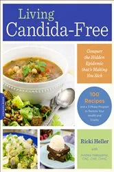 Book cover of Living Candida-Free by Ricki Heller