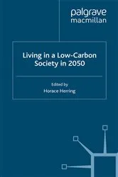 Book cover of Living in a Low-Carbon Society in 2050 by H. Herring