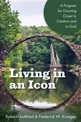 Book cover of Living in an Icon by Robert Gottfried