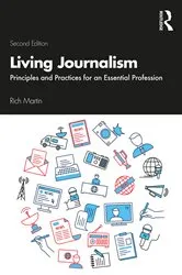 Book cover of Living Journalism (2nd ed.) by Rich Martin