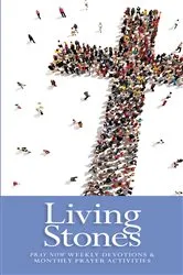 Book cover of Living Stones by Pray Now Group