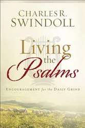 Book cover of Living the Psalms by Charles R. Swindoll