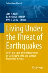 Book cover of Living Under the Threat of Earthquakes by Jörn H. Kruhl