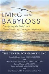 Book cover of Living with Babyloss by Erica Goldblatt Hyatt