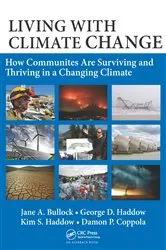 Book cover of Living with Climate Change by Jane A. Bullock