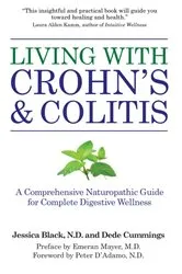 Book cover of Living with Crohn's & Colitis by Jessica Black