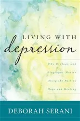 Book cover of Living with Depression by Deborah Serani