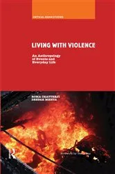 Book cover of Living With Violence by Roma Chatterji