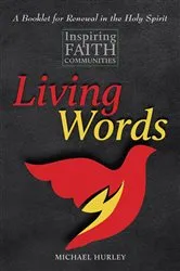 Book cover of Living Words by Michael Hurley