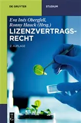 Book cover of Lizenzvertragsrecht (2nd ed.) by Eva Inés Obergfell