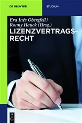 Book cover of Lizenzvertragsrecht by Eva Inés Obergfell