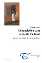 Book cover of L’énonciation dans la poésie moderne by Jean-Louis Dufays