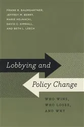 Book cover of Lobbying and Policy Change by Frank R. Baumgartner