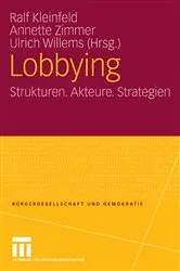 Book cover of Lobbying by Ralf Kleinfeld