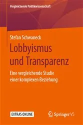 Book cover of Lobbyismus und Transparenz by Stefan Schwaneck