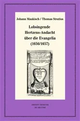 Book cover of Lobsingende Hertzens-Andacht über die Evangelia (1656/1657) by Piotr Kociumbas