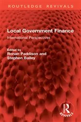 Book cover of Local Government Finance by Ronan Paddison