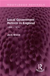 Book cover of Local Government Reform in England by Unknown