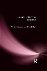 Book cover of Local History in England by W. G. Hoskins