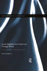 Book cover of Local Interests and American Foreign Policy by Karl Sandstrom