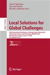 Book cover of Local Solutions for Global Challenges by Samir Chatterjee