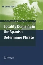 Book cover of Locality Domains in the Spanish Determiner Phrase by Unknown