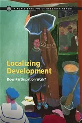 Book cover of Localizing Development by Ghazala Mansuri