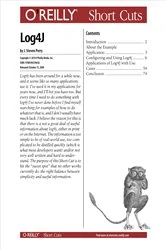Book cover of Log4J by J. Steven Perry
