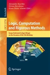 Book cover of Logic, Computation and Rigorous Methods by Alexander Raschke