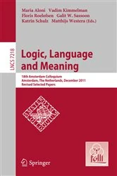 Book cover of Logic, Language and Meaning by Maria Aloni