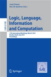 Book cover of Logic, Language, Information, and Computation by Lev D. Beklemishev