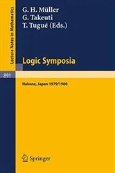 Book cover of Logic Symposia, Hakone, 1979, 1980 by Unknown