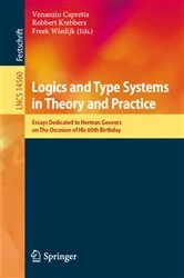 Book cover of Logics and Type Systems in Theory and Practice by Venanzio Capretta